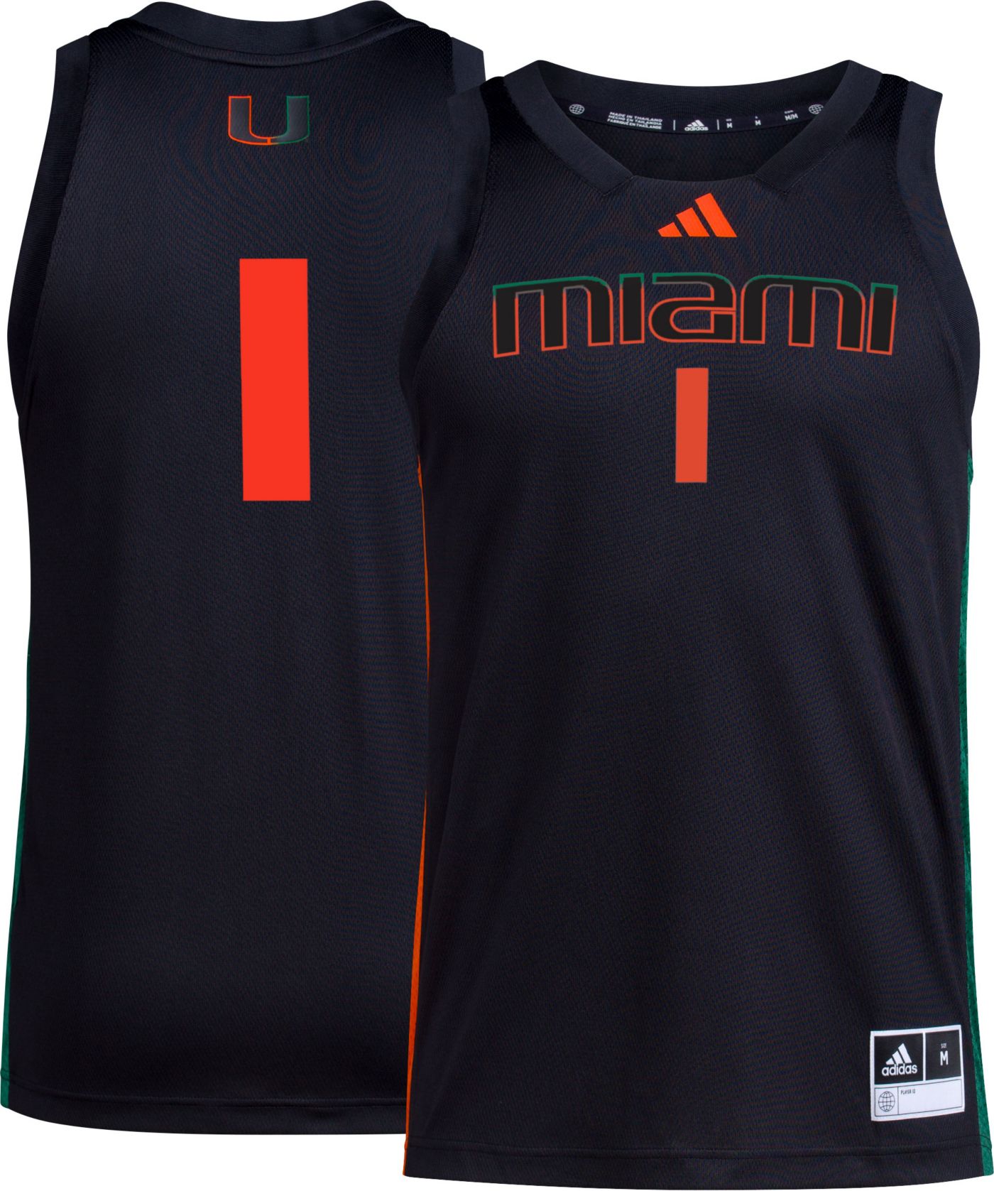 Adidas Miami 2024 Hurricanes Jersey XXL