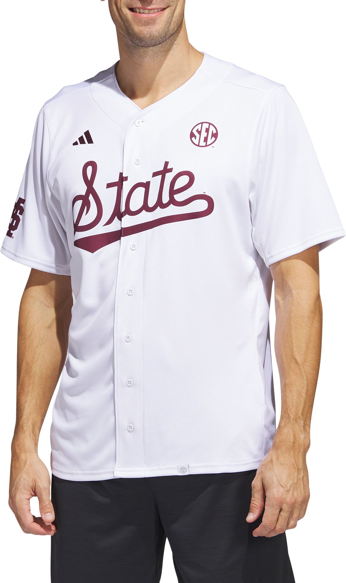 Mississippi state baseball jersey on sale