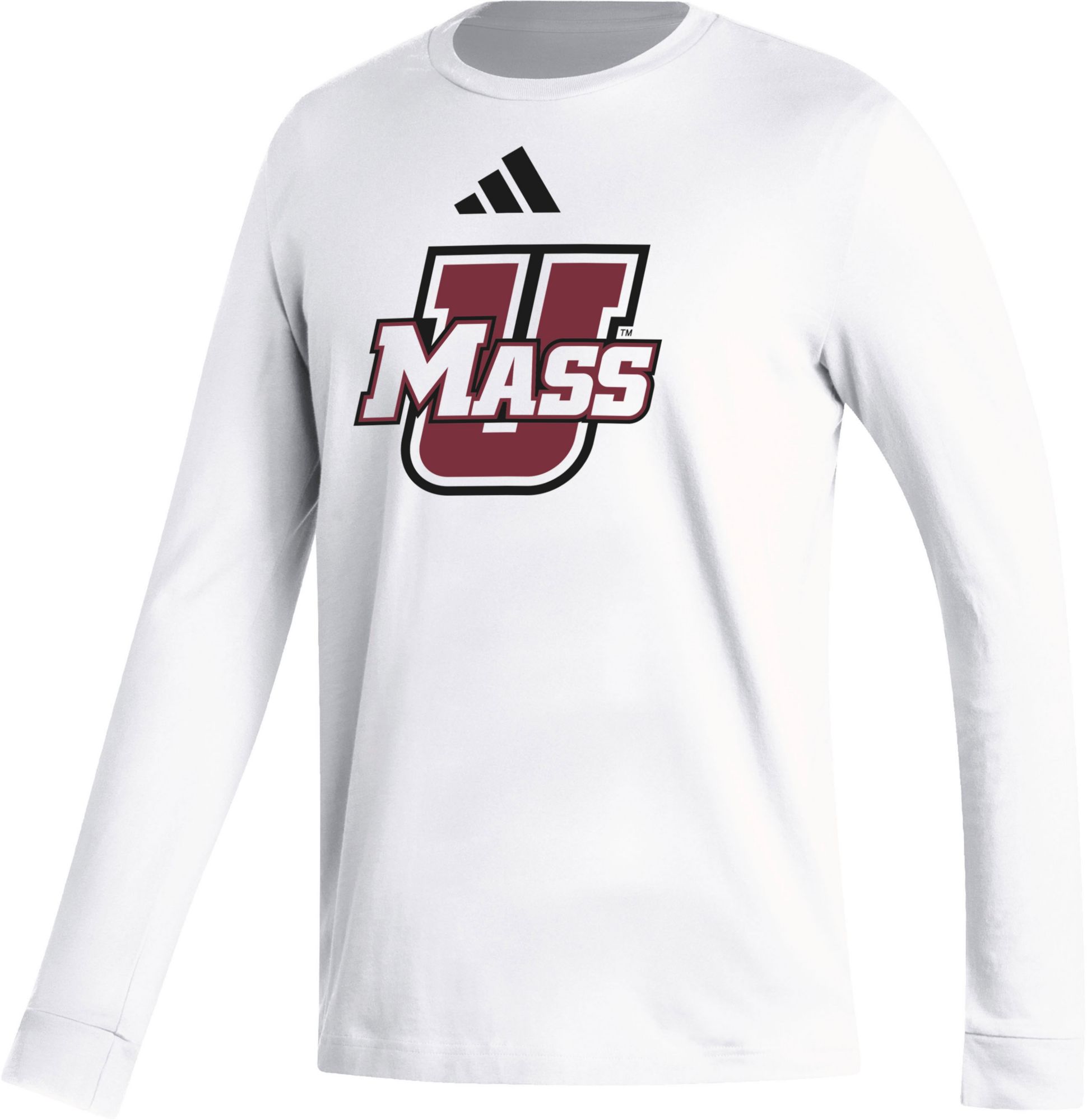 adidas Men's UMass Minutemen Fresh Long Sleeve T-Shirt