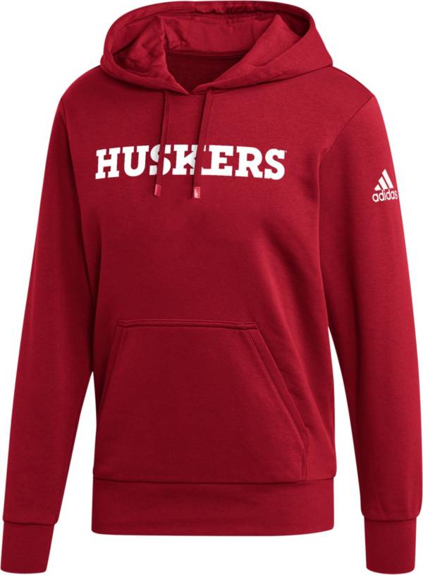 Lids Nebraska Huskers adidas Fashion Pullover Hoodie - Scarlet