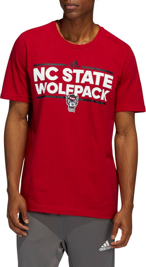 adidas Men's NC State Wolfpack Red Fresh T-Shirt product image