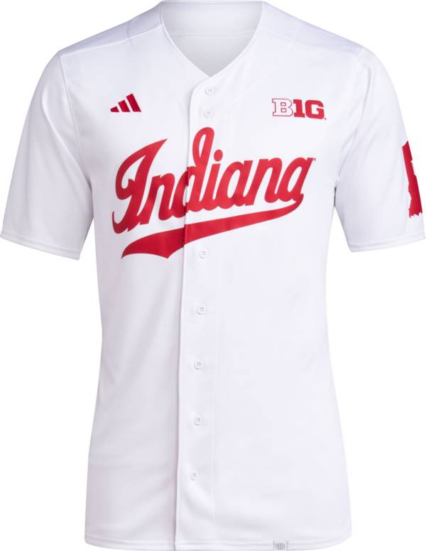 adidas Men's Indiana Hoosiers White Replica Basketball Jersey product image