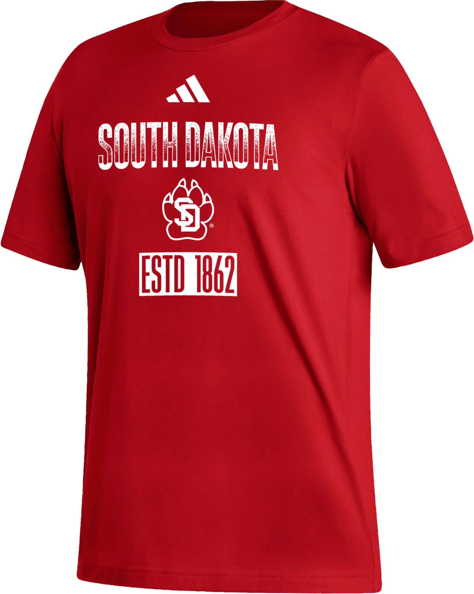 adidas Men's South Dakota Coyotes Amplifier T-Shirt