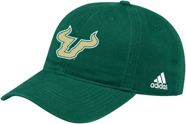 adidas Men's South Florida Bulls Green Slouch Adjustable Hat product image