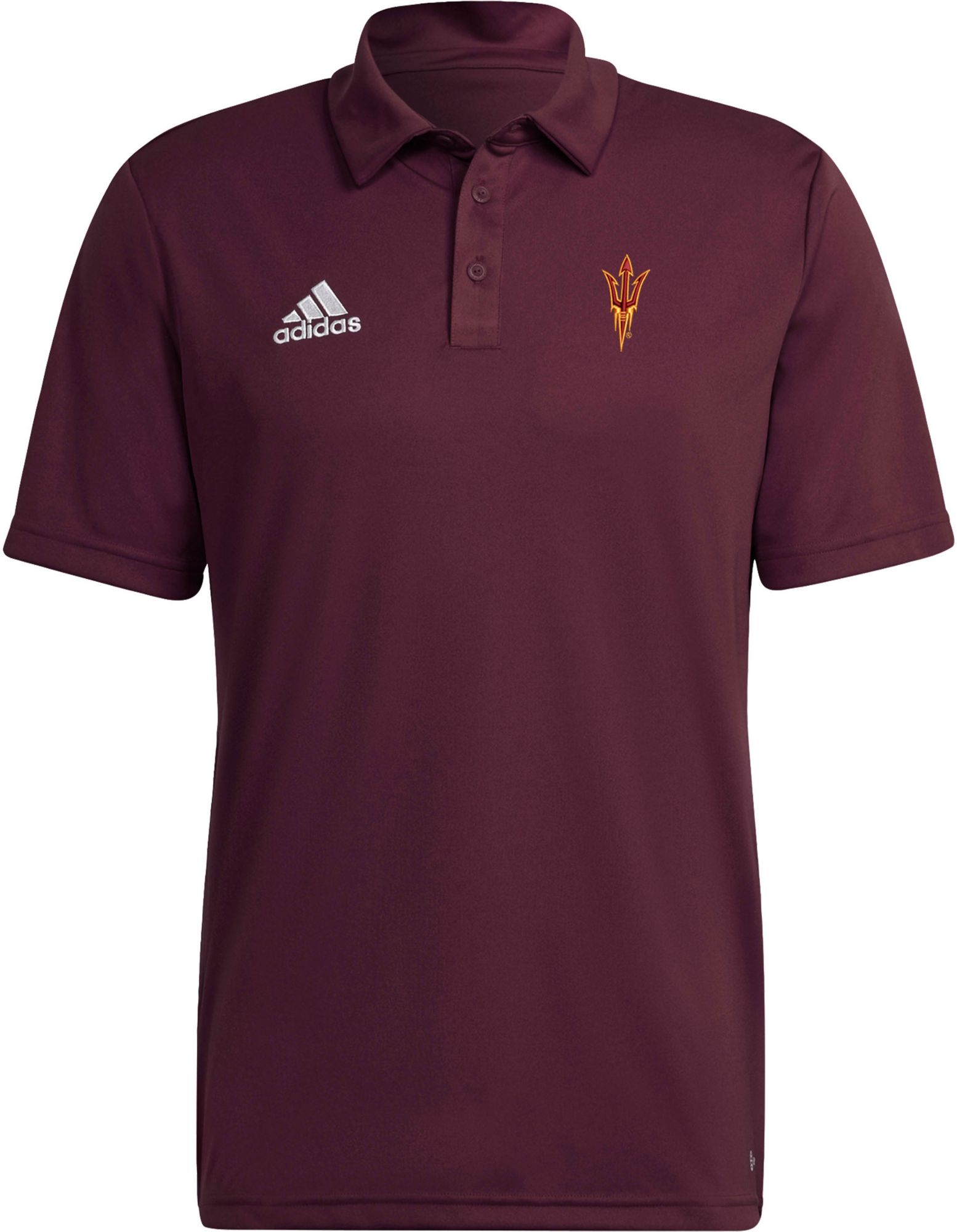 adidas Men's Arizona State Sun Devils Maroon Entrada Polo product image