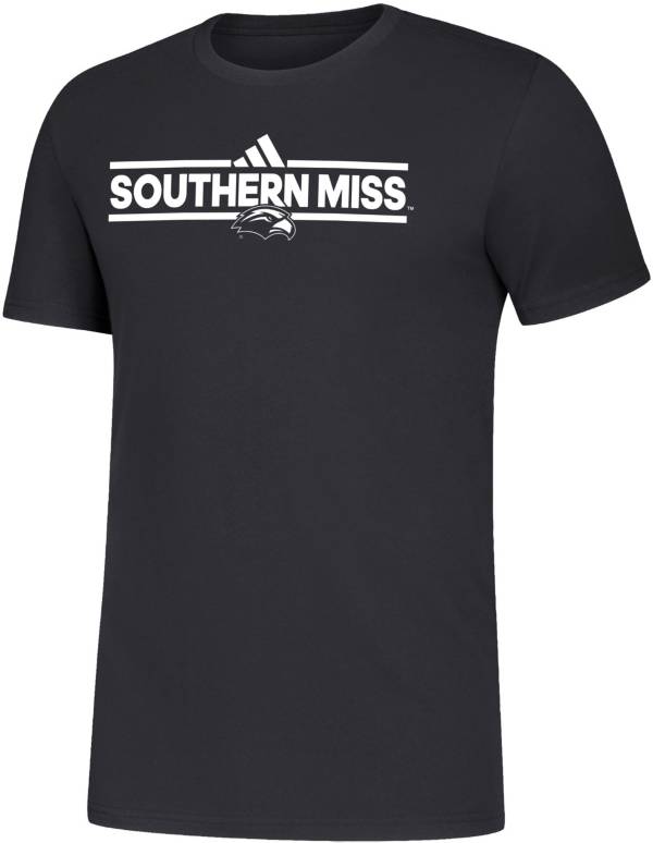 adidas Men's Southern Miss Golden Eagles Black Amplifier T-Shirt product image