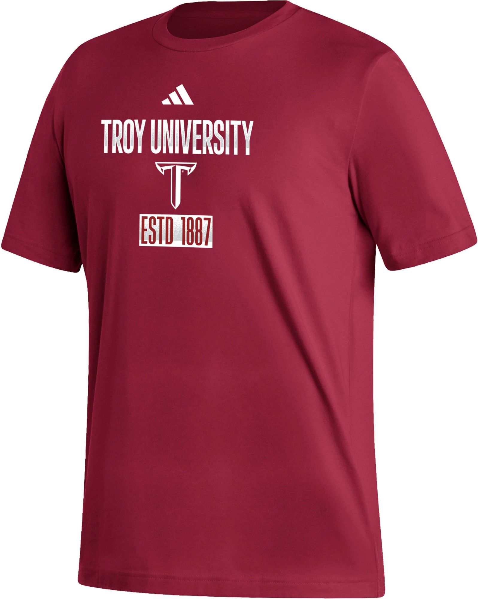 adidas Men's Troy Trojans Cardinal Amplifier T-Shirt product image