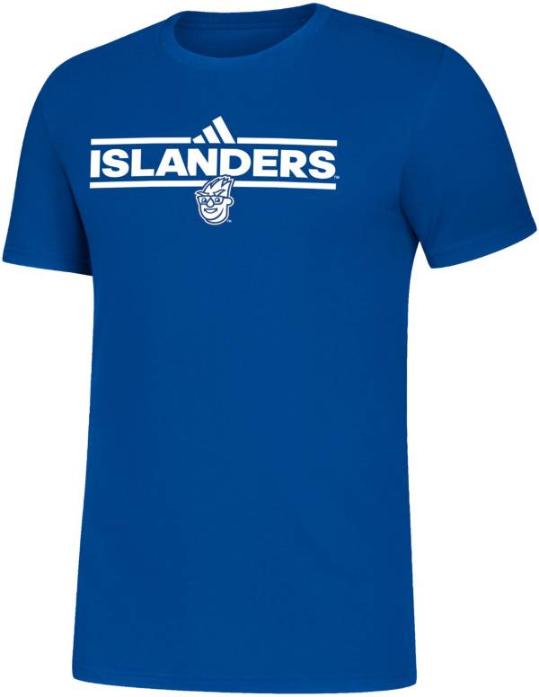 adidas Men's Texas A&M -Corpus Christi Islanders Blue Amplifier T-Shirt product image