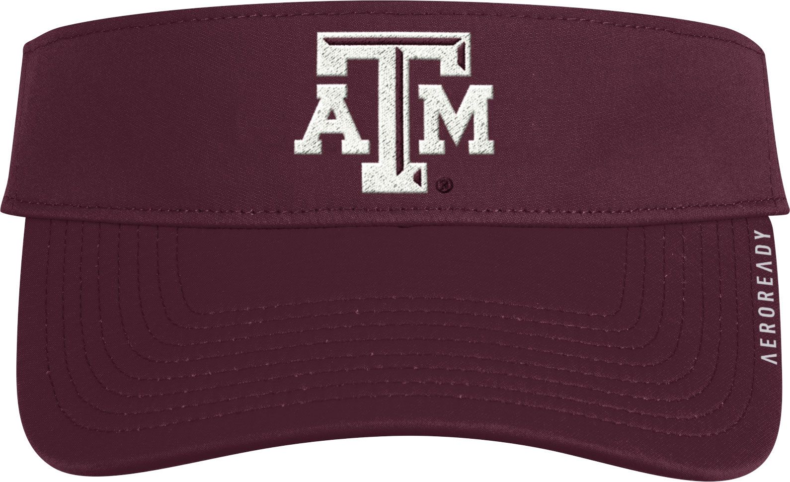 adidas Men's Texas A&M Aggies Maroon Adjustable Coach Sideline Visor