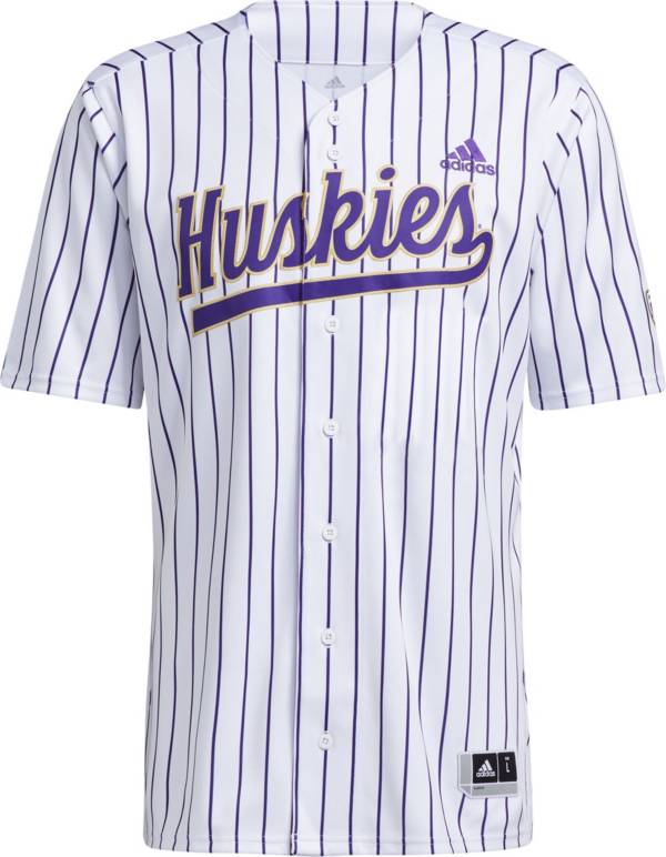 adidas Men's Washington Huskies White Replica Jersey