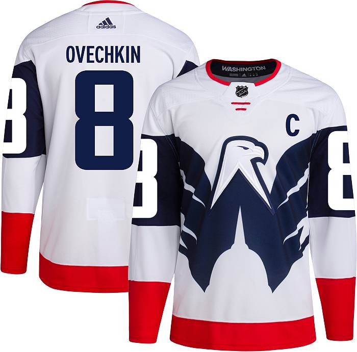 Washington Capitals 8 Alex Ovechkin Reverse Retro Navy Hockey Jersey Size  XL