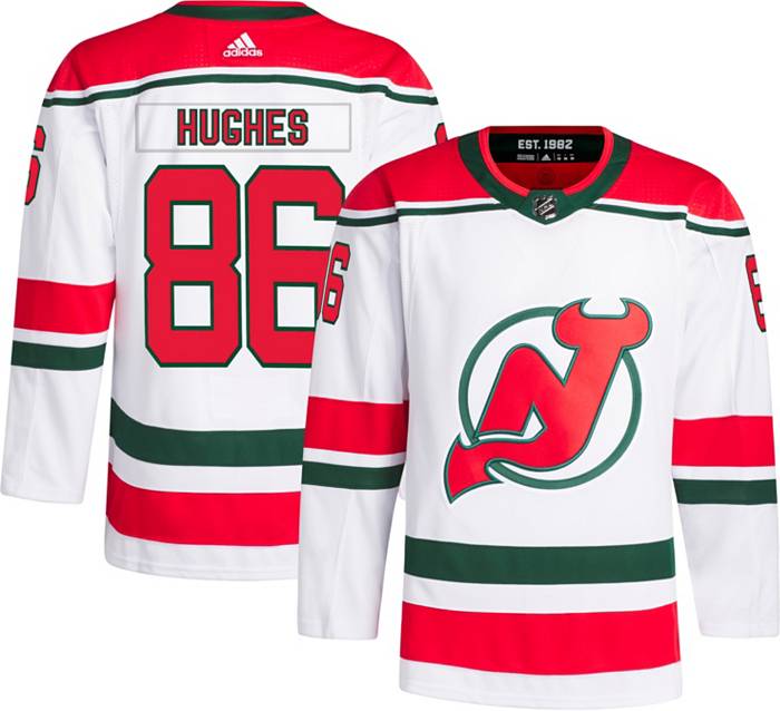 NHL Men's New Jersey Devils Jack Hughes #86 Breakaway Home Replica