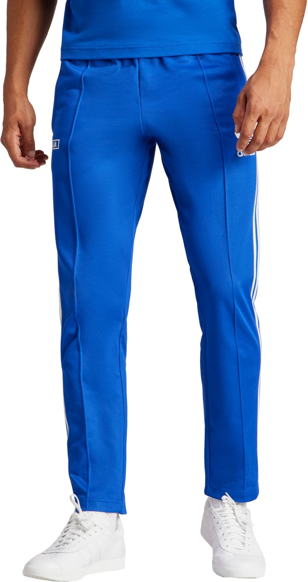 adidas Italy 2024 Blue Travel Pants product image