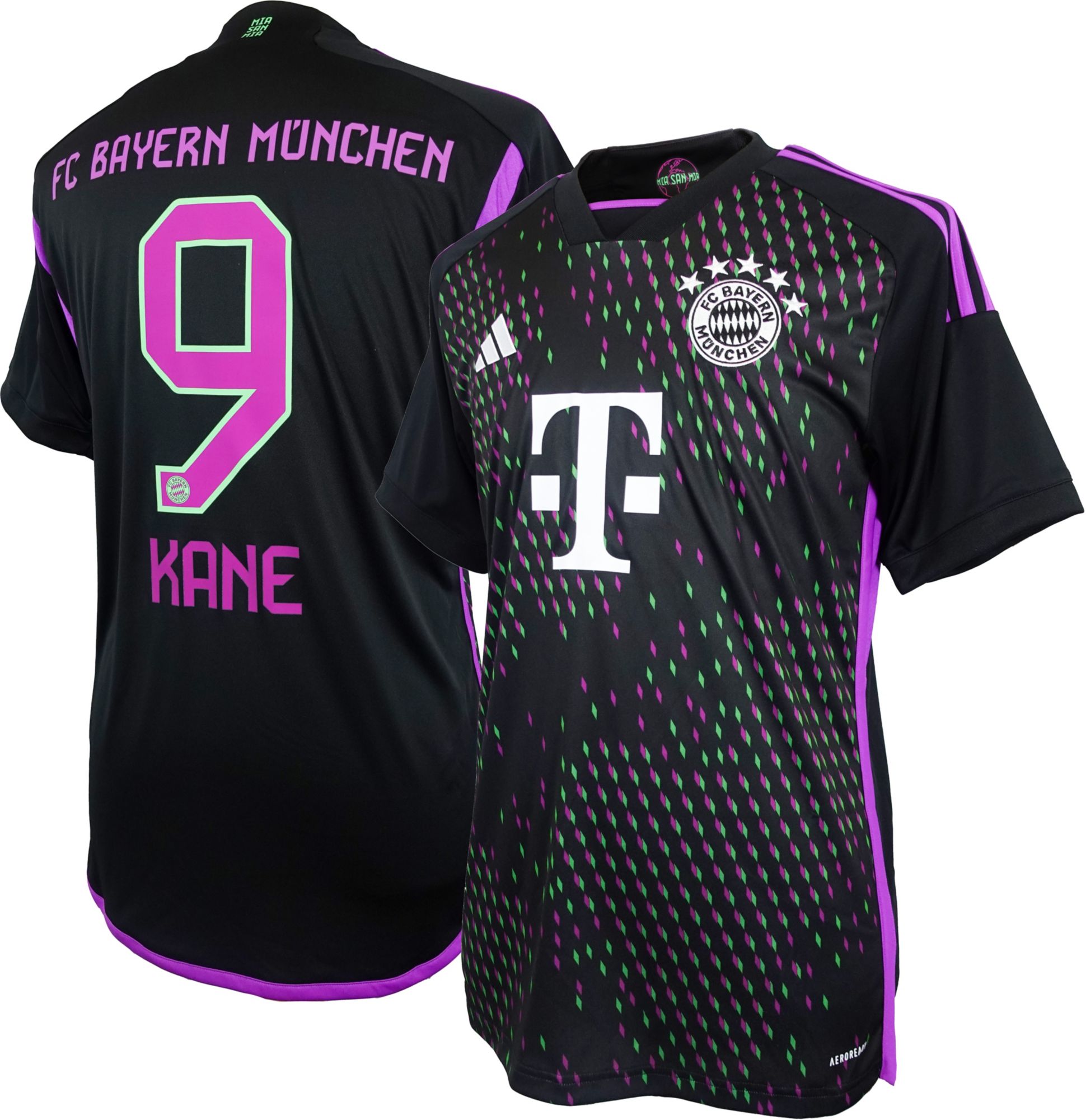 adidas Bayern Munich Harry Kane #9 Away Replica Jersey