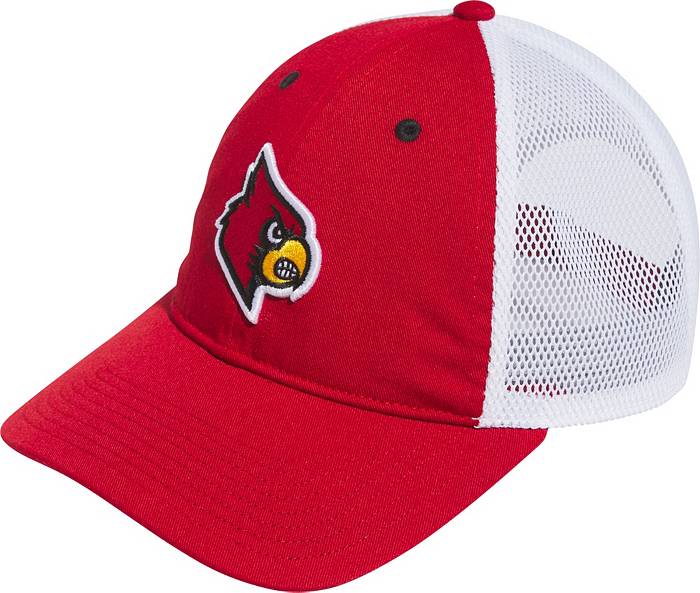 Men's adidas Red Louisville Cardinals Slouch Adjustable Hat