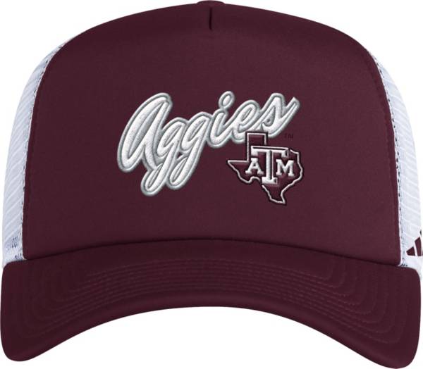 adidas Men's Texas A&M Aggies Maroon Foam Trucker Hat product image