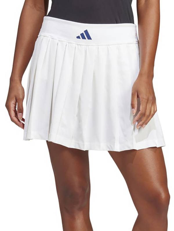 adidas Women's Clubhouse Premium Classic Tennis Pleated Skirt | Dick's  Sporting Goods