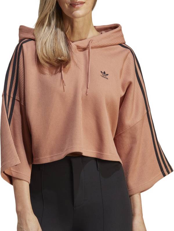 adidas Women's Cropped Waffle Hoodie product image