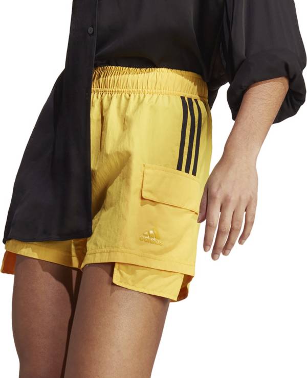 Pino mueble Beca adidas Women's Dance Woven Cargo Shorts | Dick's Sporting Goods