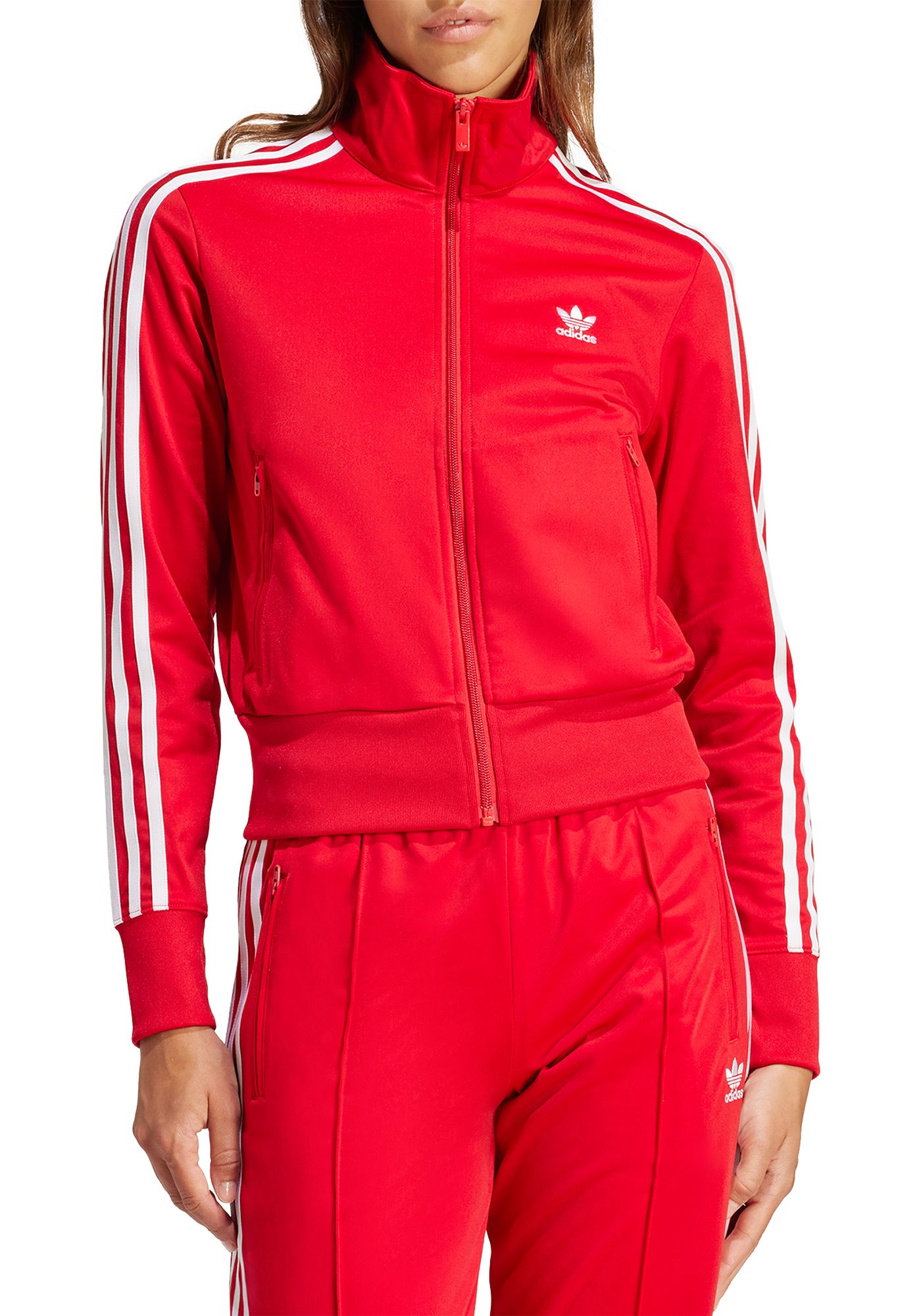 Adidas Originals Adicolor Classics Firebird Women s Red Track Top Size XS Polyester