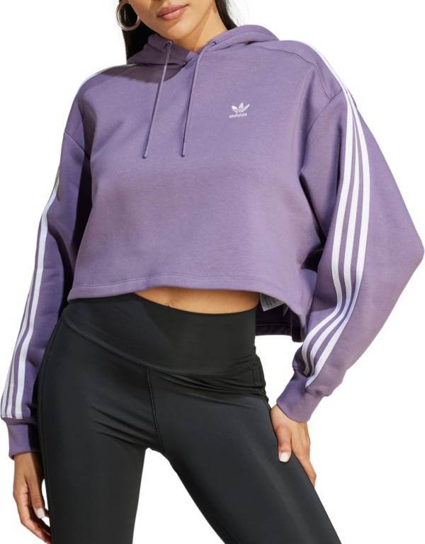 adidas Women's Adicolor Classics Cropped Hoodie | Dick's Sporting Goods