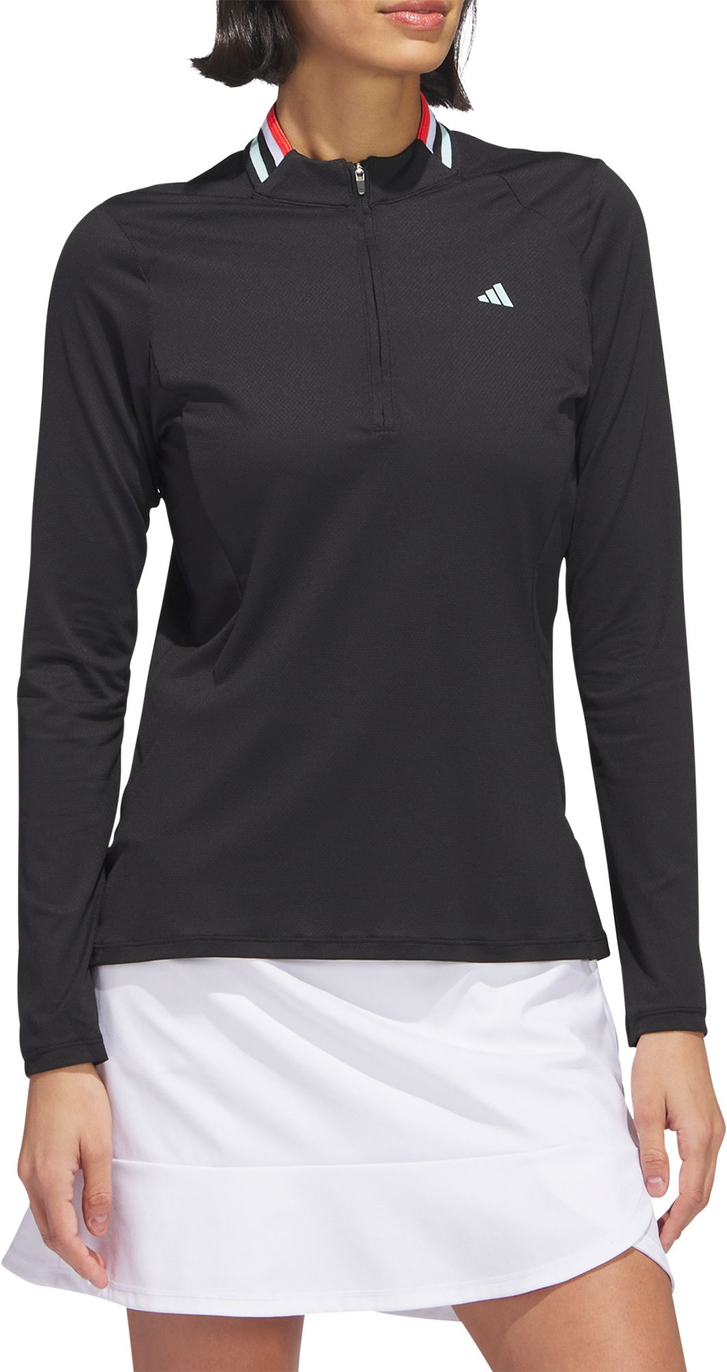 adidas Women's Long Sleeve Quarter Zip