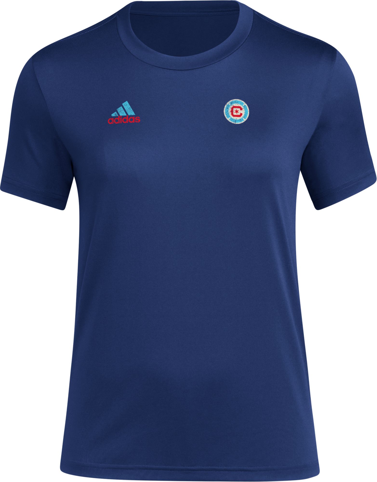 adidas Women's Chicago Fire 2024 Local Stoic Navy T-Shirt product image