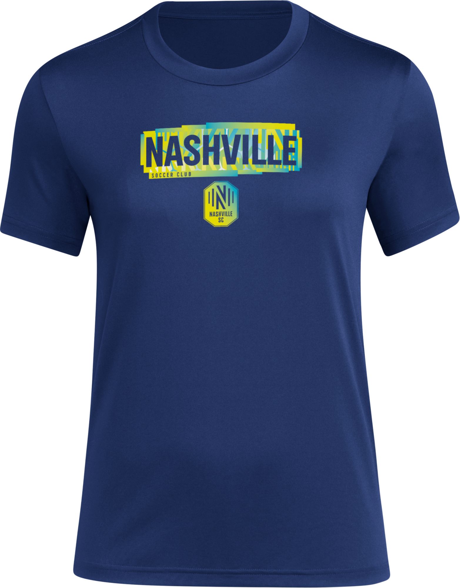 adidas Women's Nashville SC 2024 Local Pop Navy T-Shirt product image