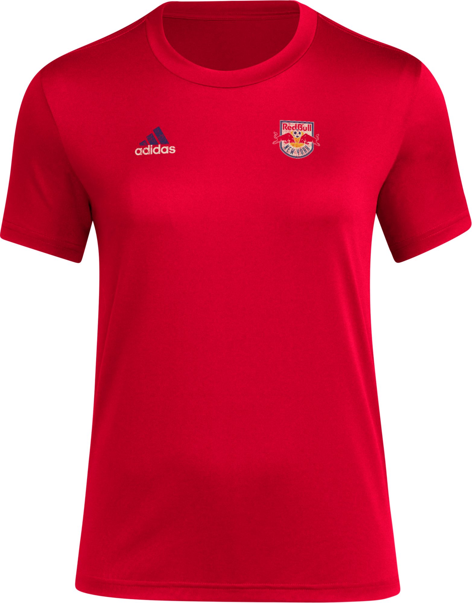 adidas Women's New York Red Bulls 2024 Local Stoic Red T-Shirt product image