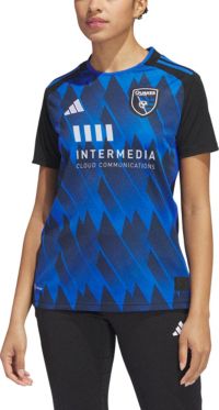  adidas 2021-22 LA Galaxy Youth Away Jersey - Black