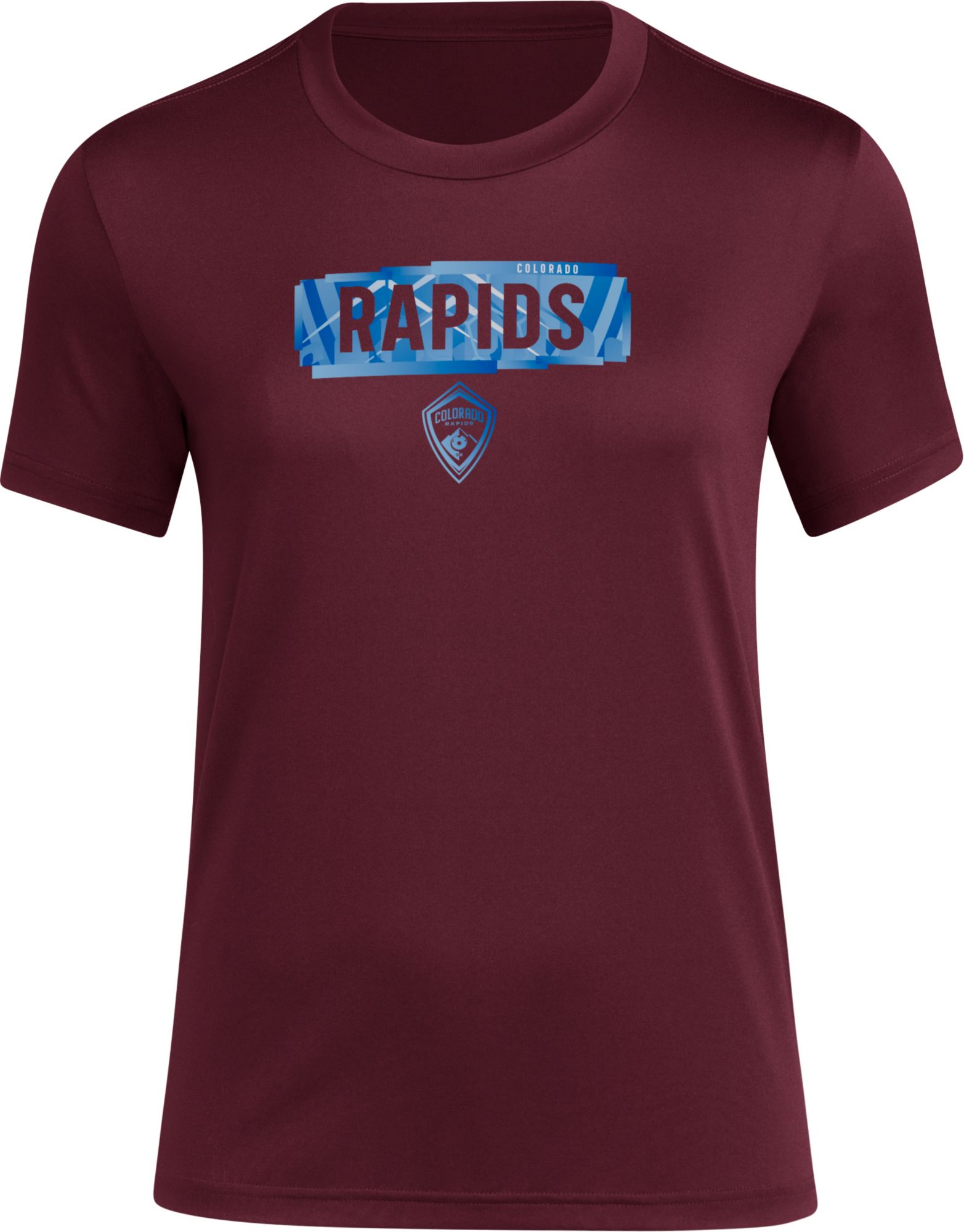 adidas Women's Colorado Rapids 2024 Local Pop Red T-Shirt