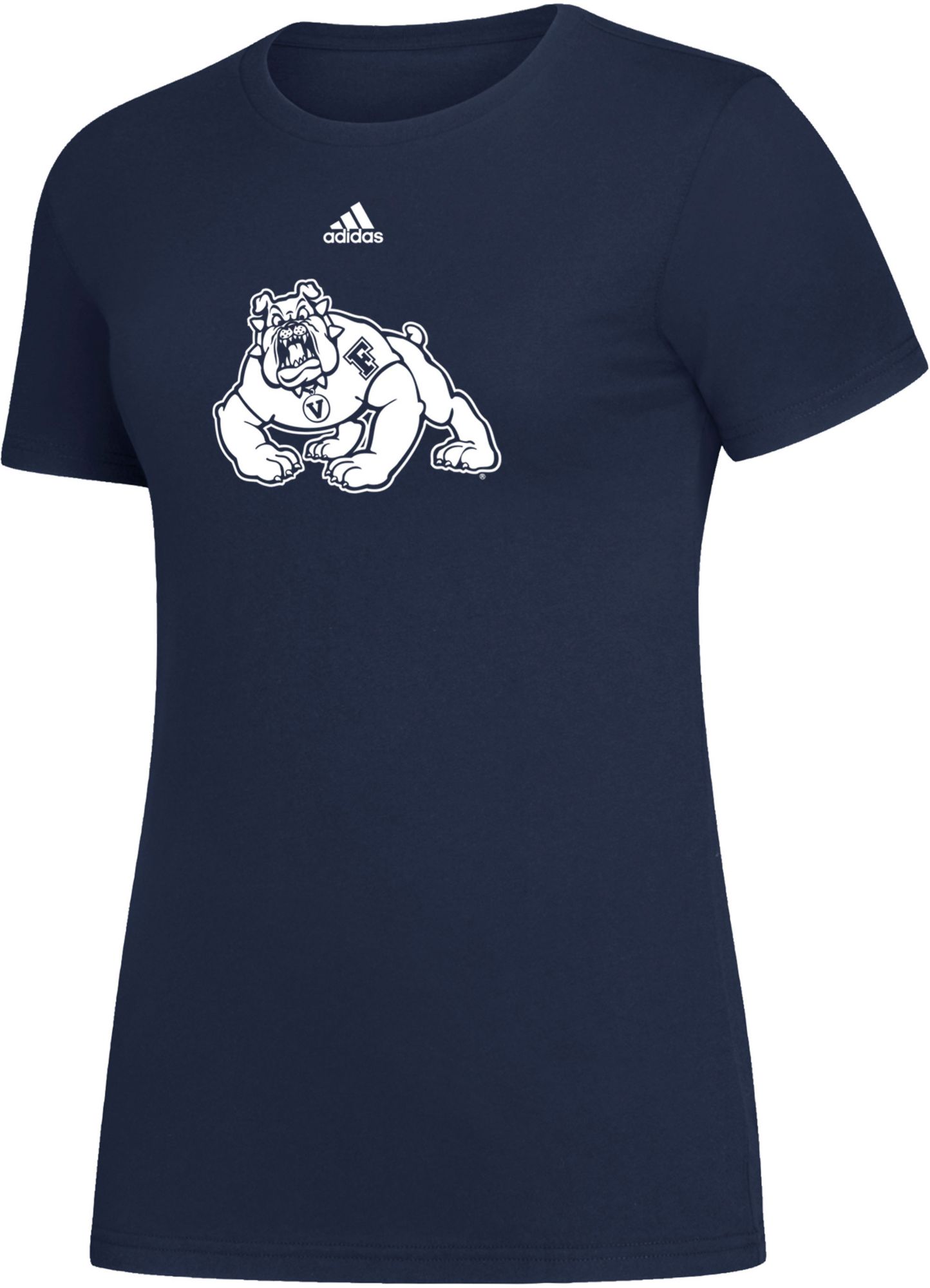 adidas Women's Fresno State Bulldogs Amplifier T-Shirt