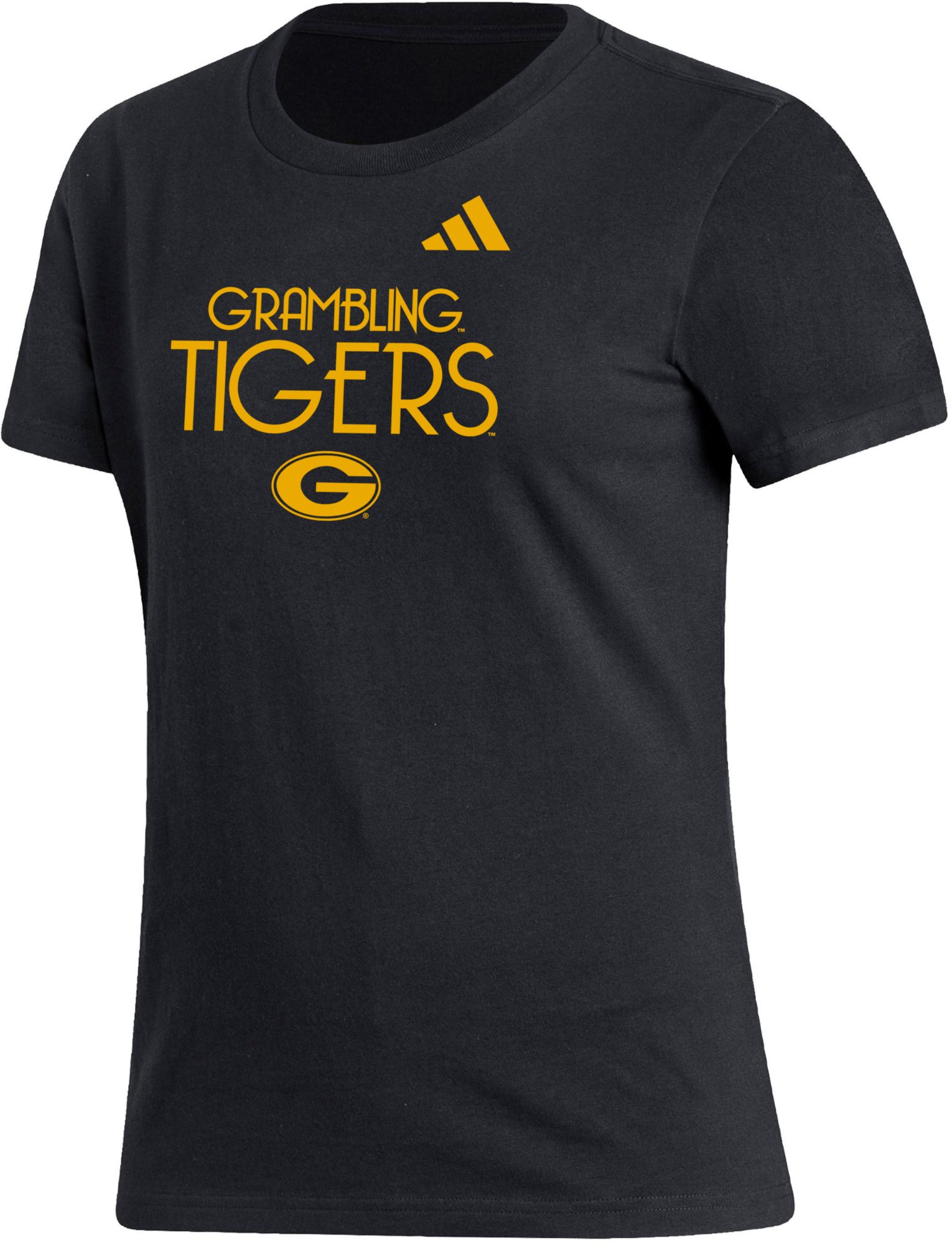 adidas Women's Grambling State Tigers Black Amplifier T-Shirt product image