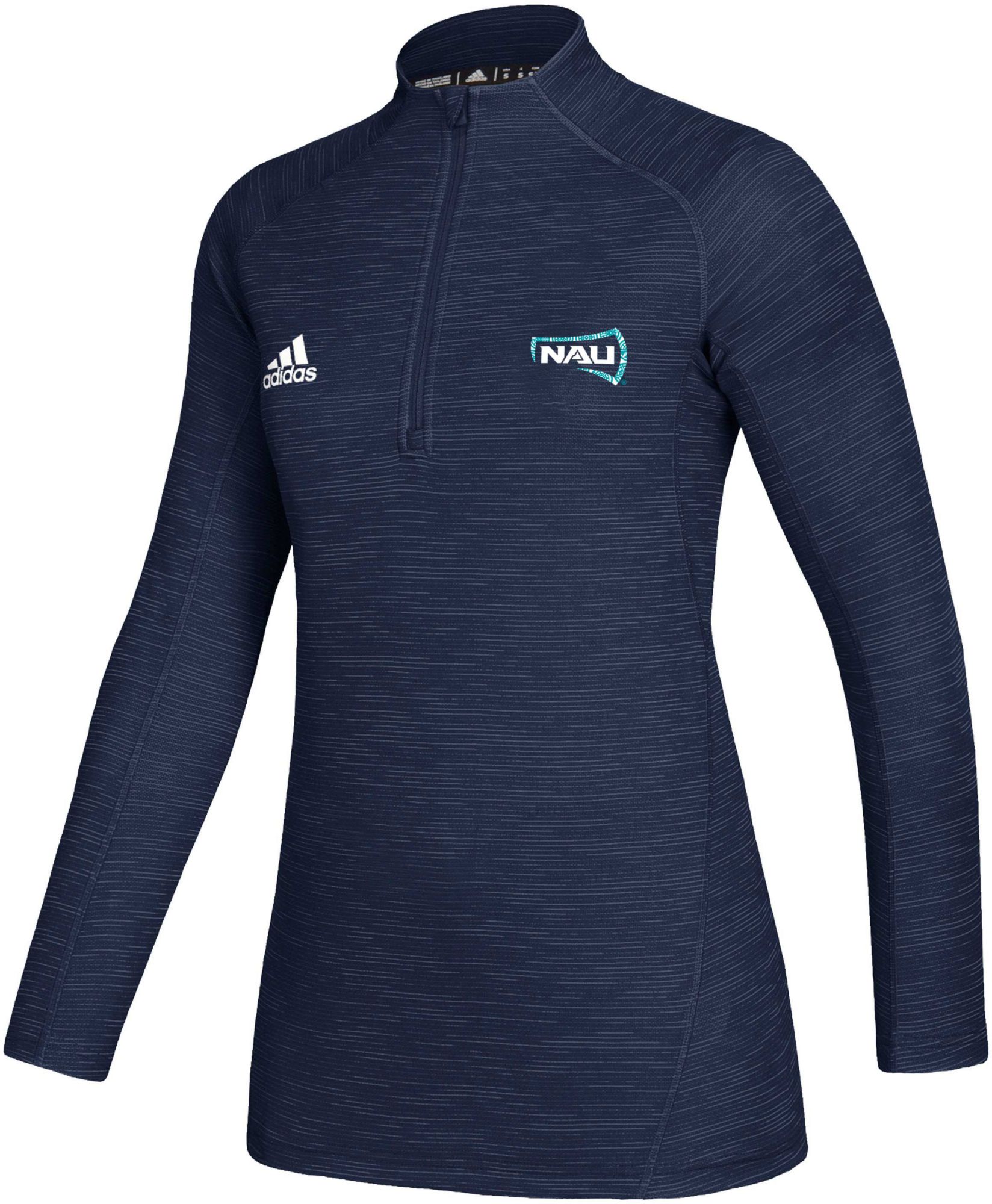 adidas Women's Northern Arizona Lumberjacks Blue Game Mode 1/4 Zip Pullover product image