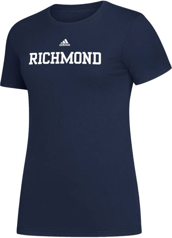 adidas Women's Richmond Spiders Blue Amplifier Wordmark T-Shirt product image