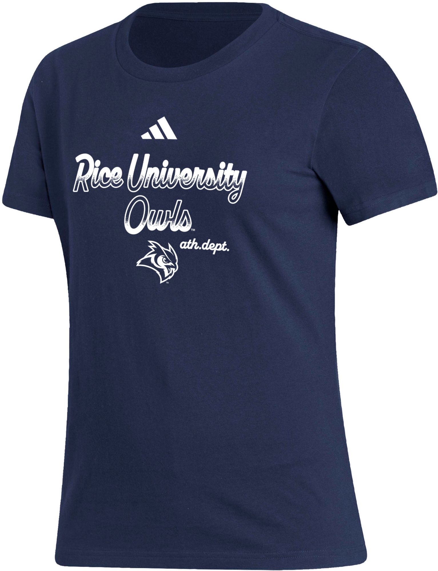 adidas Women's Rice Owls Blue Amplifier T-Shirt product image