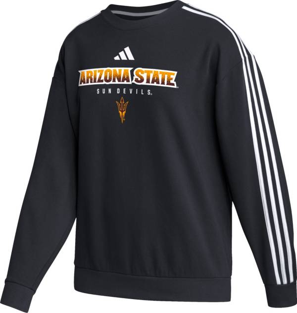 adidas Women s Arizona State Sun Devils Black Oversize Pullover