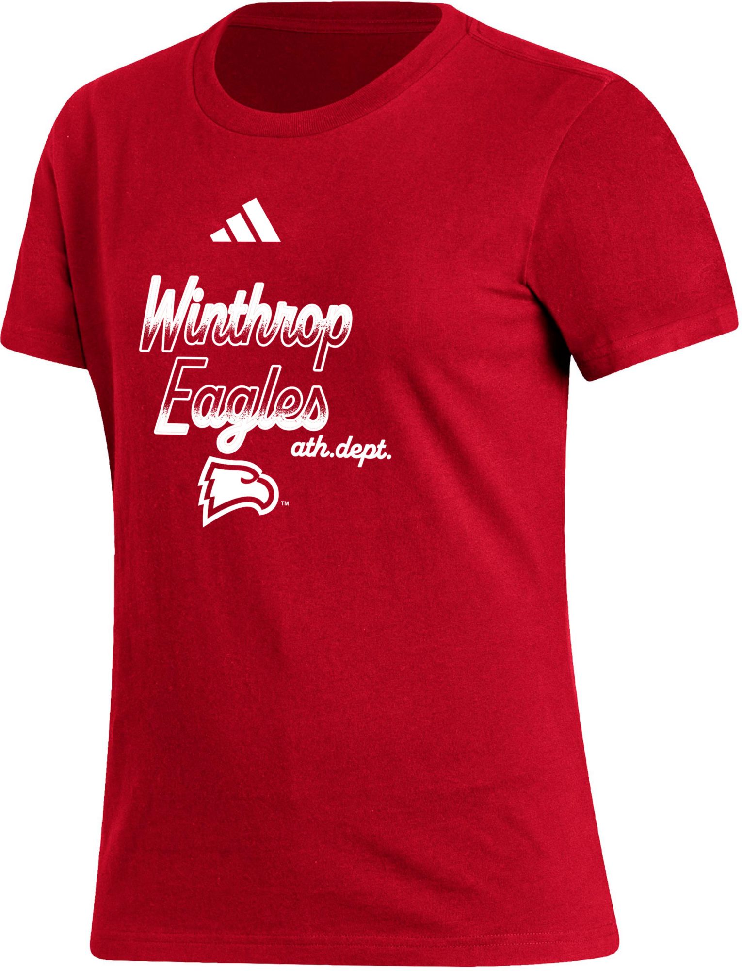 adidas Women's Winthrop Eagles Garnet Amplifier T-Shirt product image