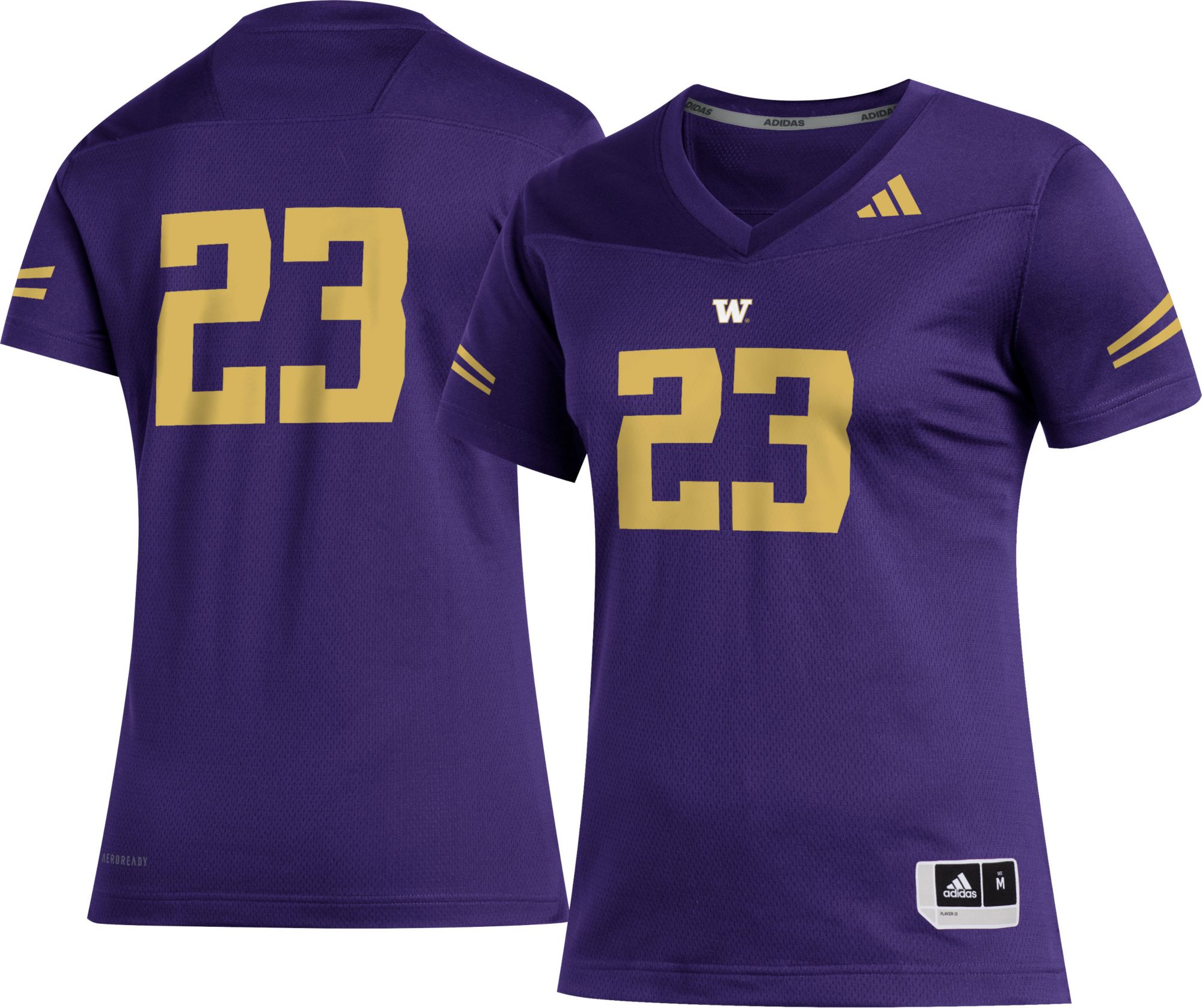 adidas Women's Washington Huskies Purple Replica Football Jersey