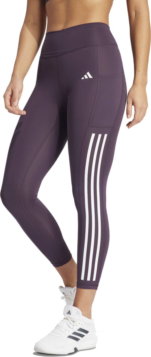 adidas Women's Optime 3-Stripes Full-Length Leggings