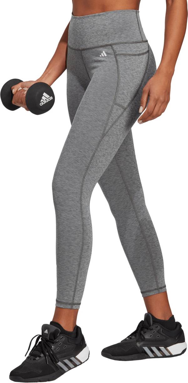 Nike Sportswear Women's Essential High-Rise Leggings - Dark Grey Heather -  TYLER'S