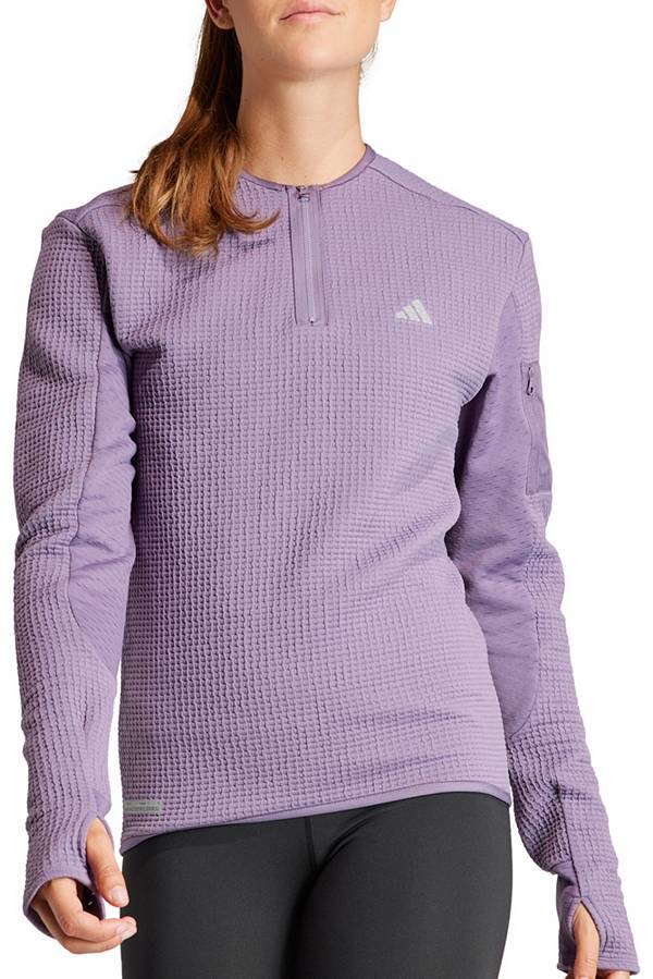 adidas Women's Ultimate Conquer The Elements COLD.RDY Half-Zip Running Shirt