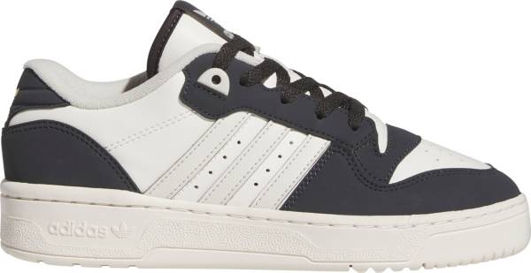 Adidas rivalry low black hot sale white