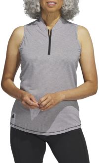 adidas Women's Two-Color Ottoman Sleeveless Golf Polo | Dick's Sporting  Goods