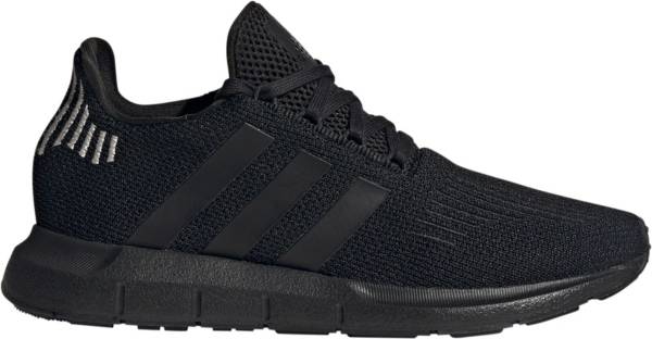 Adidas swift run knit black hot sale shoes