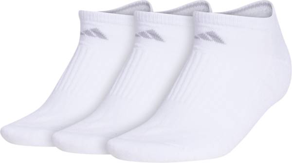 Assorted Womens Cushioned 3.0 No Show Socks 3 Pairs, Adidas