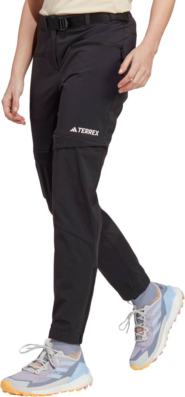 adidas Terrex Utilitas Hiking Zip-Off Pants - Brown