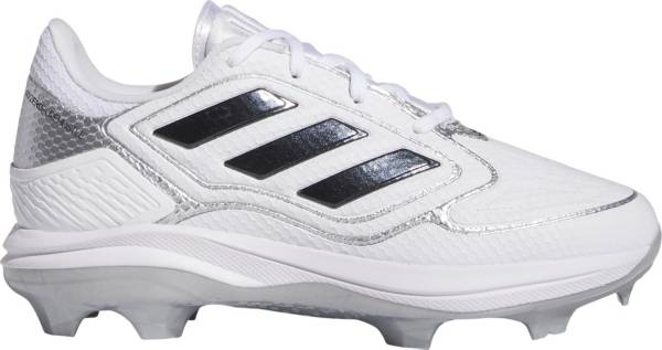 White adidas hot sale softball cleats