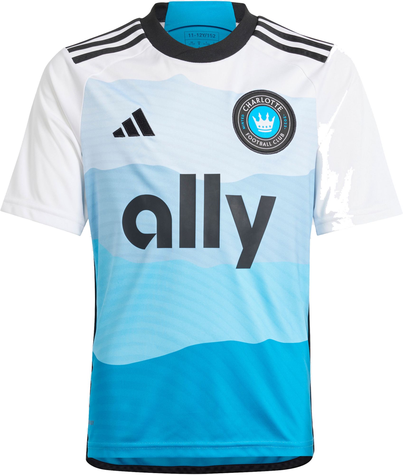 adidas Youth Charlotte FC 2024 Primary Replica Jersey product image