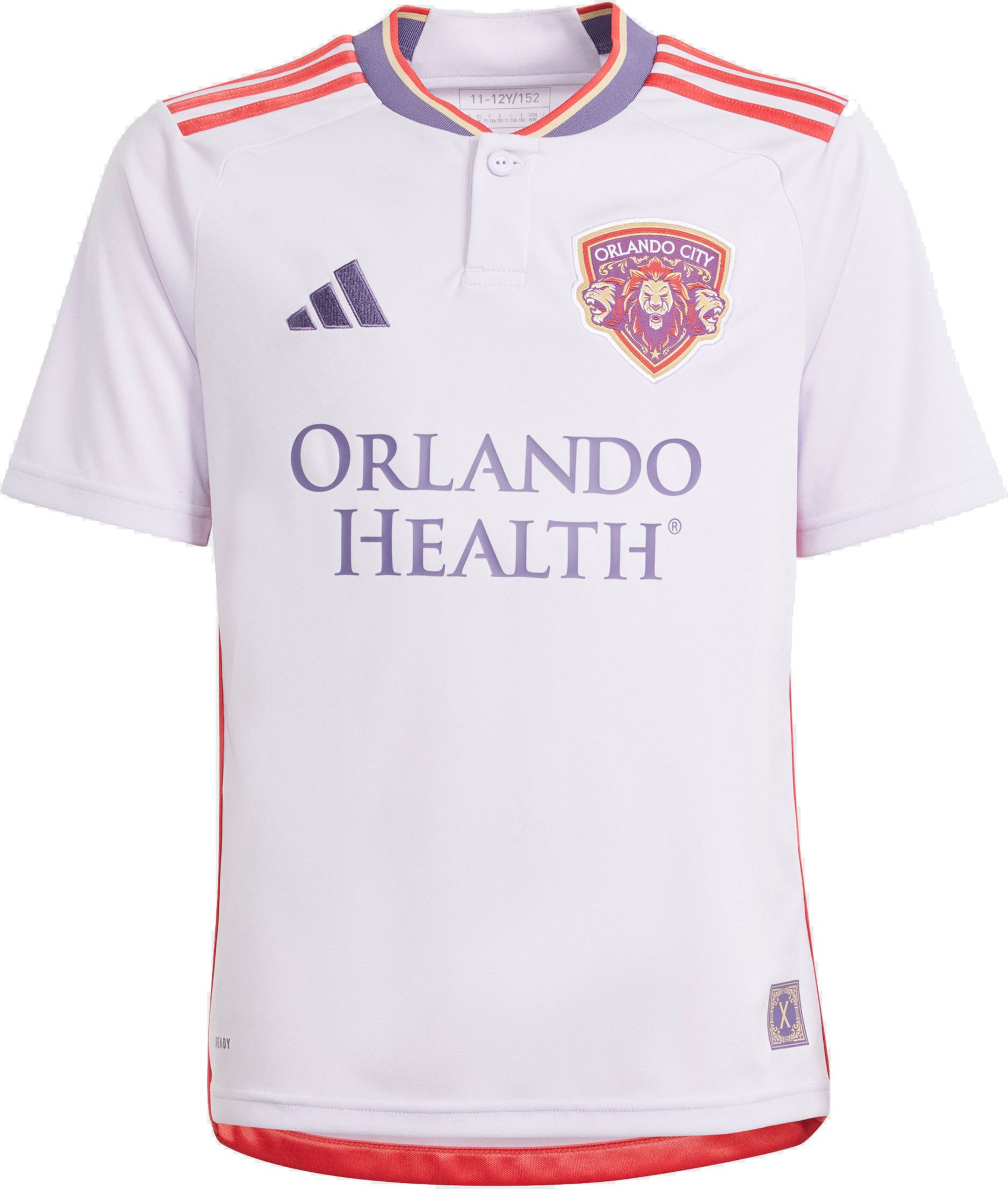 adidas Youth Orlando City 2024 Secondary Replica Jersey